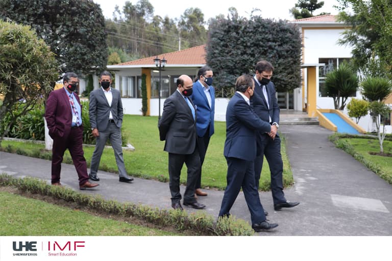 La UHemisferios recibió a las autoridades de IMF Business School