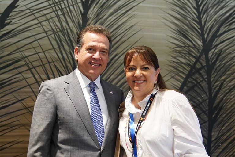 María Fernanda Román, participó de la reunión del ADD+USA BUSINESS COUNCIL en República Dominicana