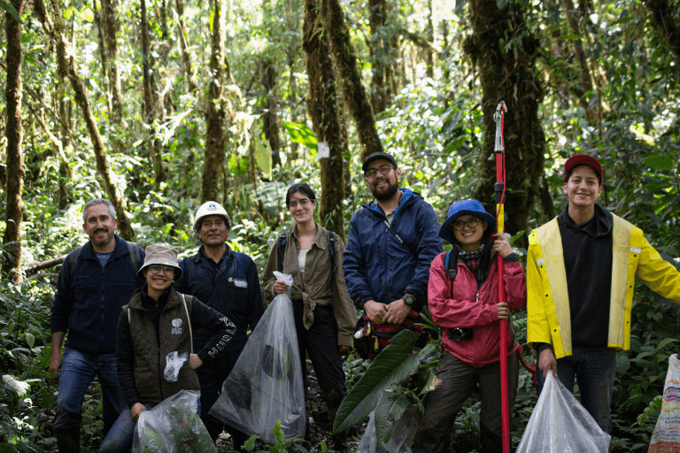 Nueva especie de Anthurium descubierta en la Hemisferios Biodiversity Reserve