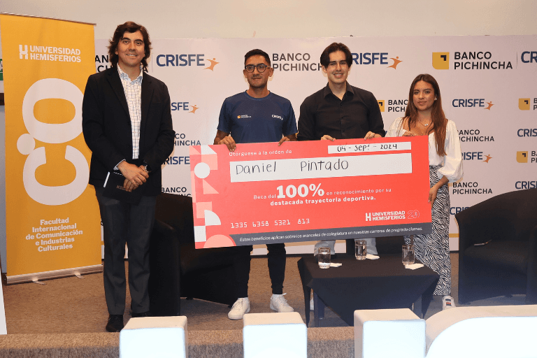 Medallista olímpico, Daniel Pintado visita la UHE