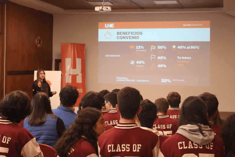 UHE Master Class con el Colegio Saint Patrick