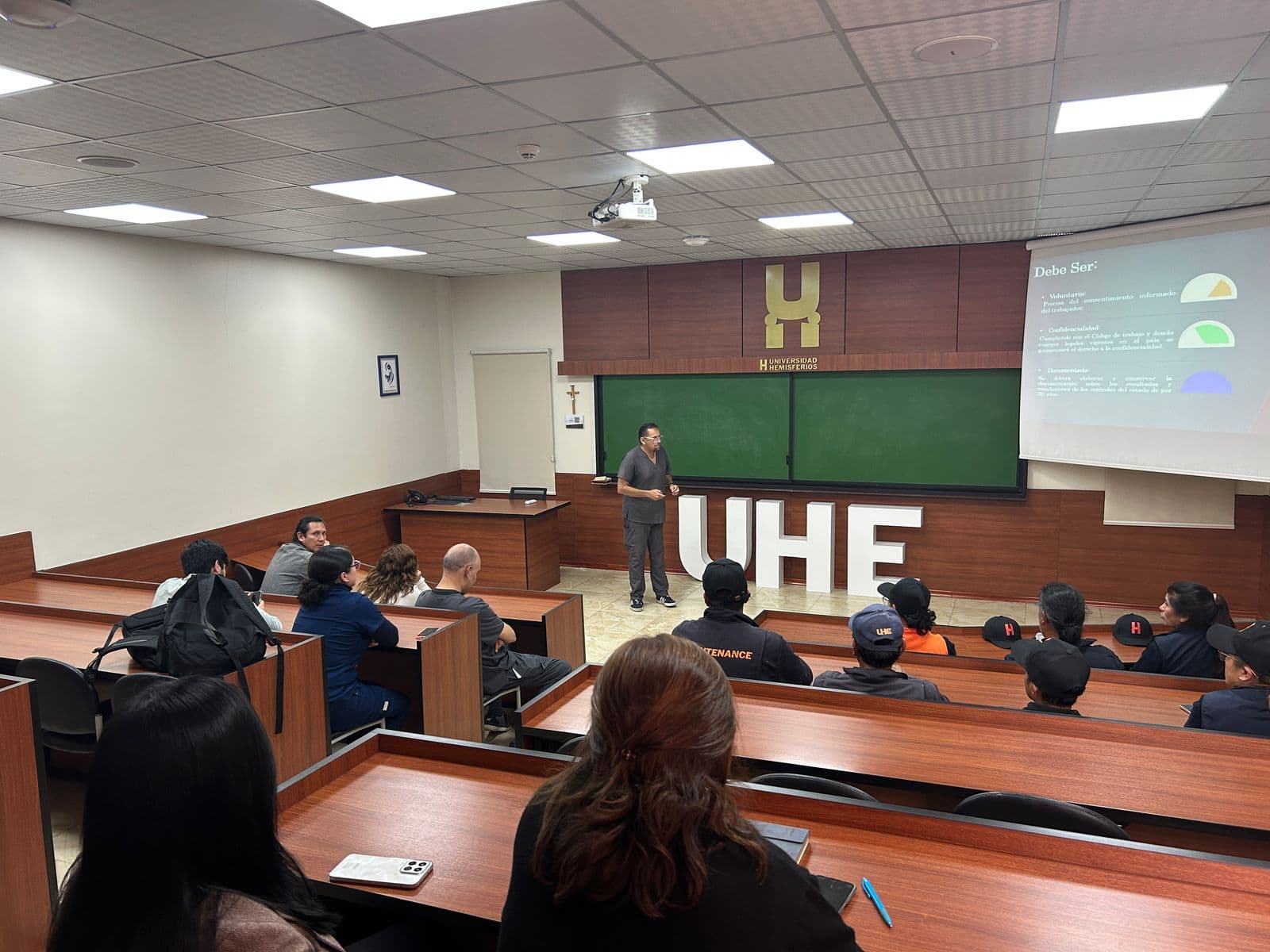 La UHE despliega escudo de salud y seguridad ocupacional para proteger a su comunidad
