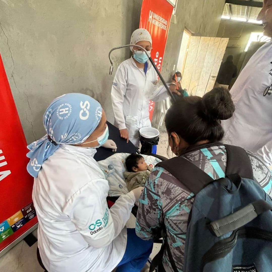 UHE llevó atención odontológica a comunidades vulnerables