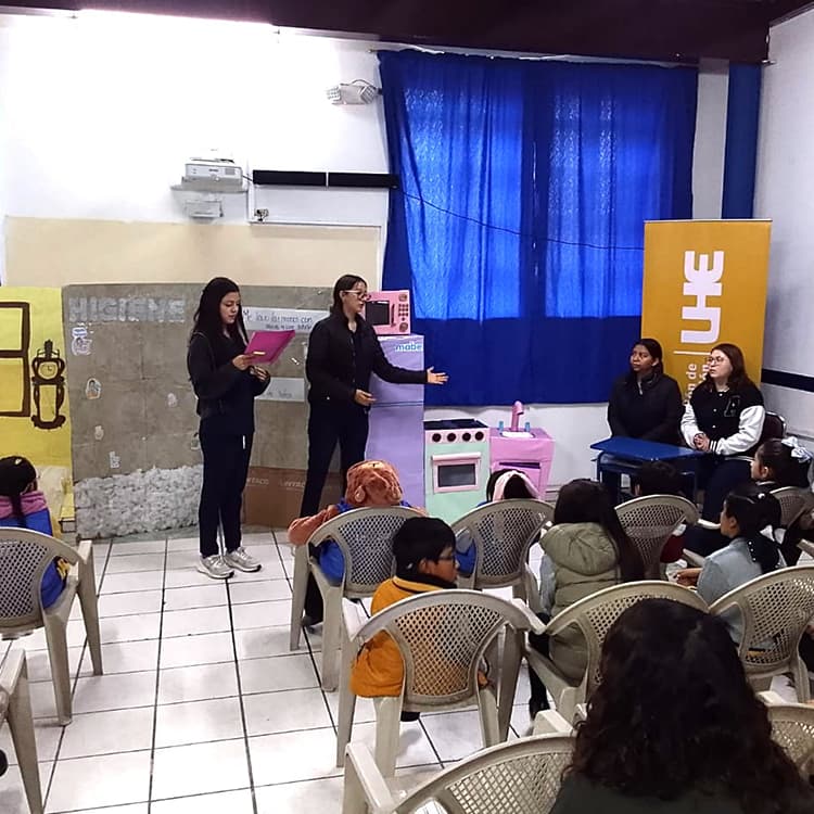 Desarrollo del proyecto de vinculación: Educación en Salud: sembrando bienestar
