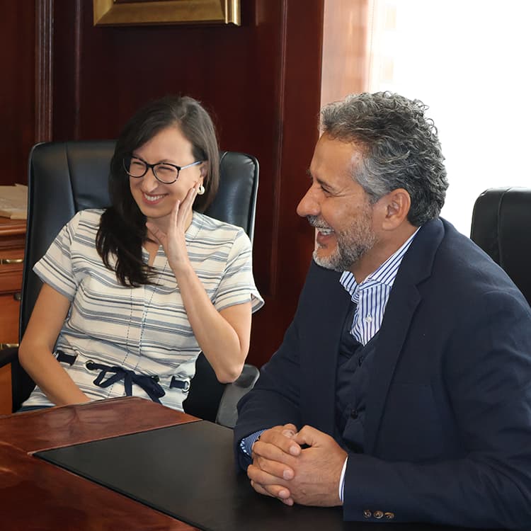 Presentación de la nueva vicerrectora académica de la UHE, Ph.D. Alicia Urgellés