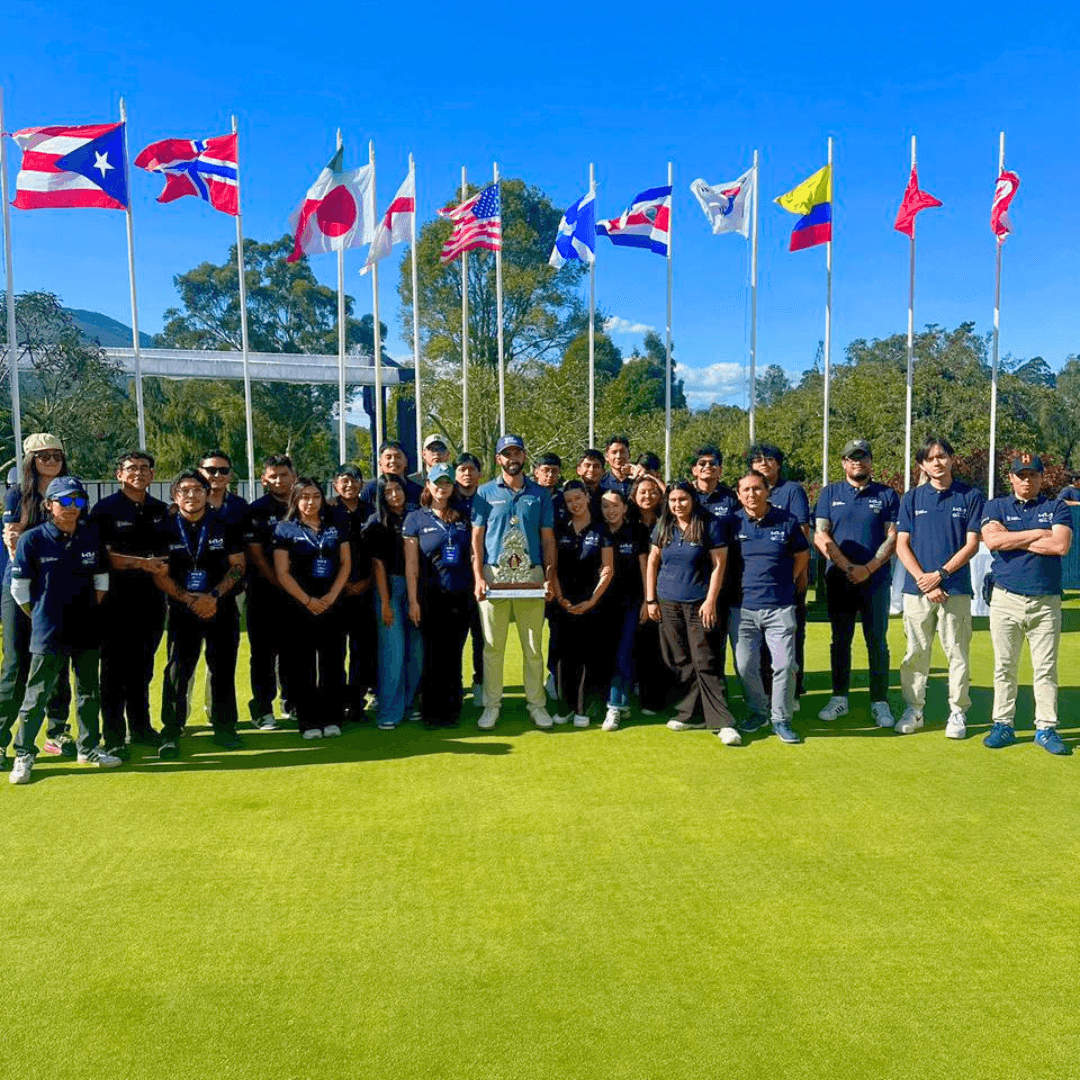 Estudiantes FCOM participan como Media Partners del PGA TOUR Américas