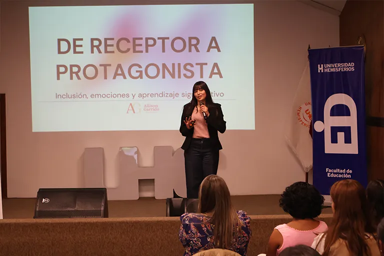 La Universidad Hemisferios presentó la Jornadas Psicopedagógica: Innovación, inclusión y atención temprana