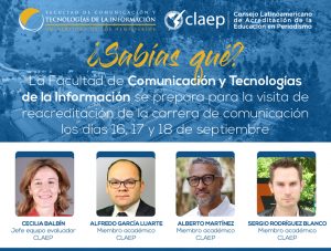 Facultad de Comunicación y Tecnologías de la Información de la Universidad de Los Hemisferios se prepara para la Acreditación del CLAEP