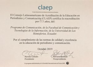 Certificado CLAEP 2021