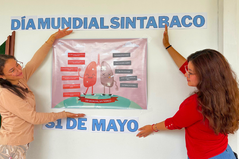 Día mundial sin tabaco Universidad Hemisferios La Universidad Hemisferios Impulsa Una Activación Reflexiva Por El Día Mundial Sin Tabaco