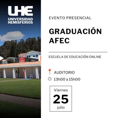 Graduación AFEC