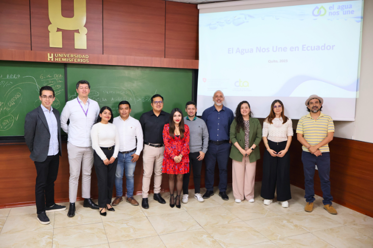 Huella hídrica Universidad Hemisferios La Universidad Hemisferios Fue Sede Del Primer Gran Hito Nacional Sobre Huella Hídrica Agrícola