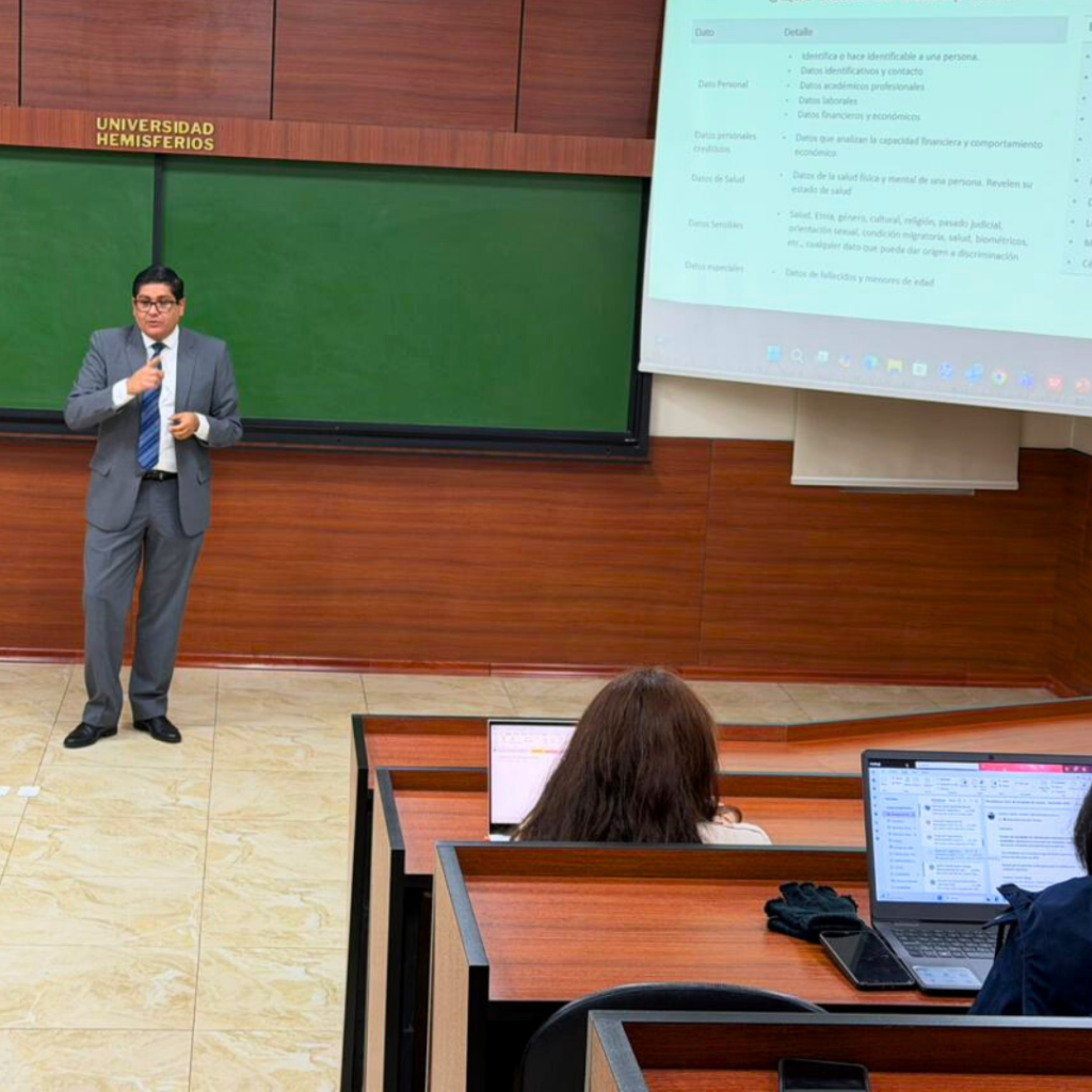 UHE refuerza su cultura de protección de datos con un taller clave para su gestión institucional