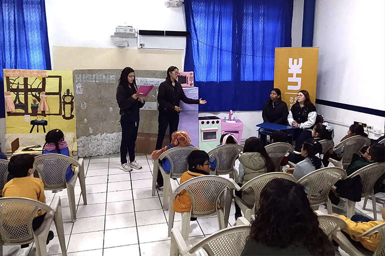 Desarrollo del proyecto de vinculación: Educación en Salud: sembrando bienestar