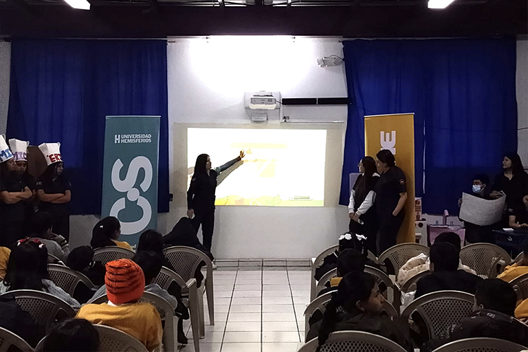 Desarrollo del proyecto de vinculación: Educación en Salud: sembrando bienestar