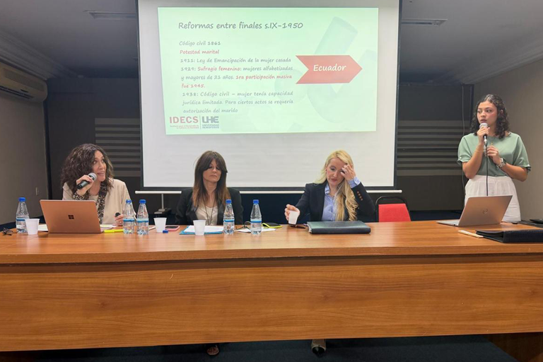Profesoras de la Universidad Hemisferios participan en Congreso Internacional “Mujeres y Derecho” en Brasil