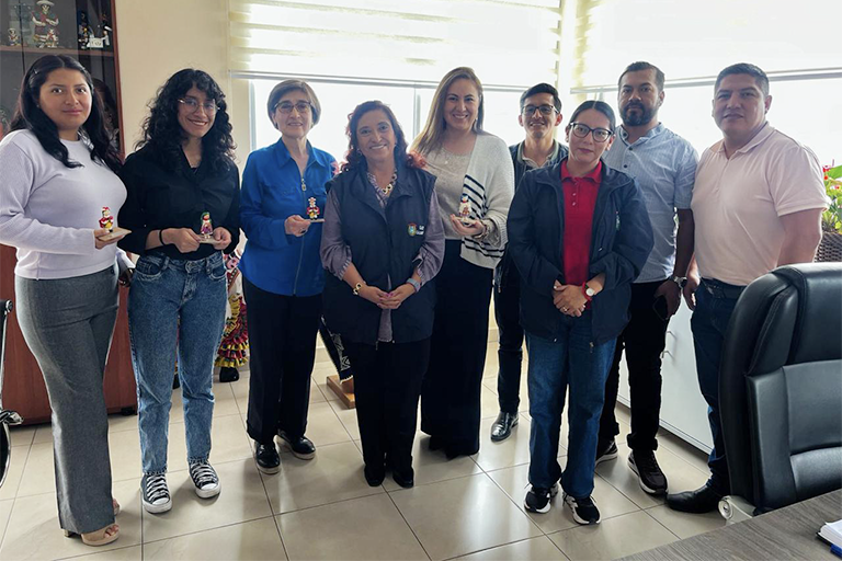 Reunión con el GAD Parroquial de Calderón